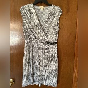 Michael Kors faux wrap dress